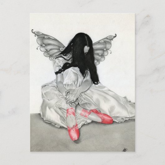 Briefkaart Fairy Ballerina (Voorkant)