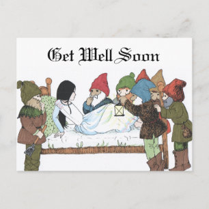 Briefkaart  Fairy Tale Antiek Afbeelding