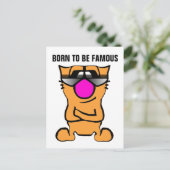 BRIEFKAART FAMOUS (Staand voorkant)