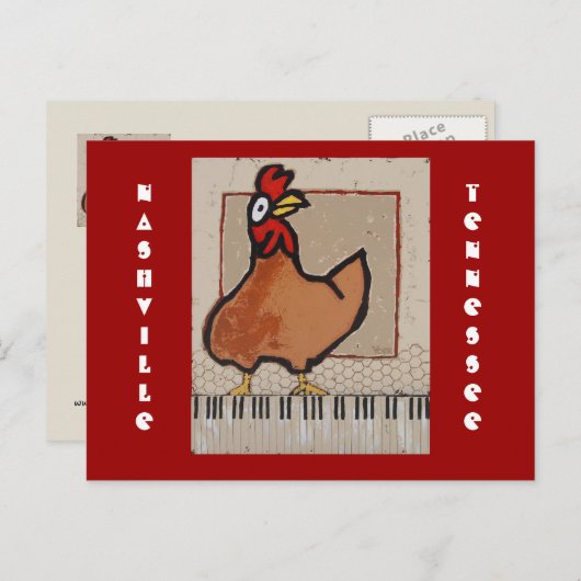 briefkaart fancy poten (Voorkant / Achterkant)