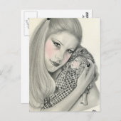 Briefkaart favoriete poppen (Voorkant / Achterkant)