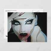 briefkaart "Femme Fatale" (Voorkant / Achterkant)