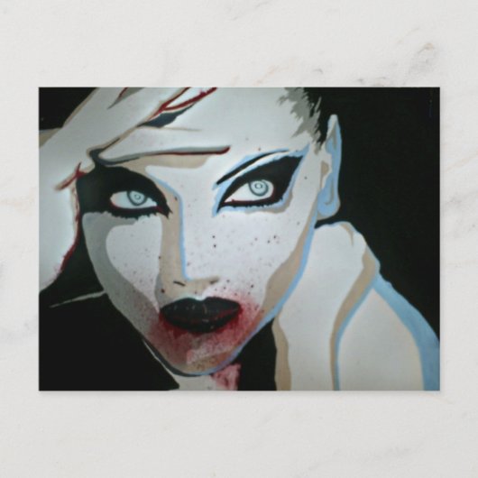 briefkaart "Femme Fatale" (Voorkant)