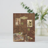 Briefkaart fietsen (Staand voorkant)