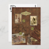 Briefkaart fietsen (Voorkant / Achterkant)