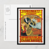 Briefkaart: fietskunst adverteren briefkaart (Voorkant / Achterkant)