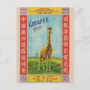 Briefkaart Firecracker-pakket