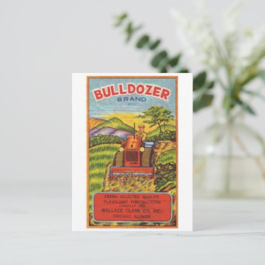 Briefkaart Firecracker-pakket (Staand voorkant)