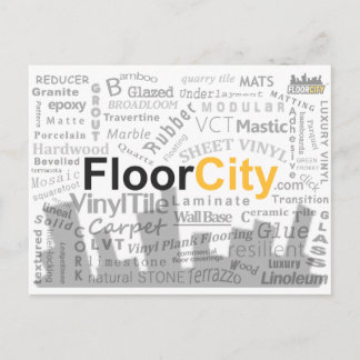 Briefkaart Floor City