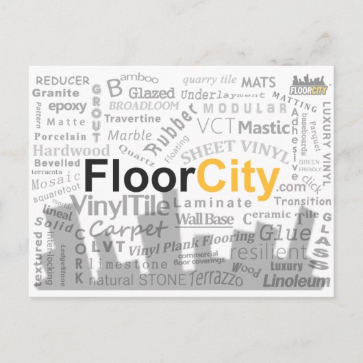 Briefkaart Floor City (Voorkant)