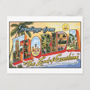  Briefkaart Florida