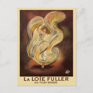 Briefkaart: Folies Bergere La Loie Fuller Briefkaart