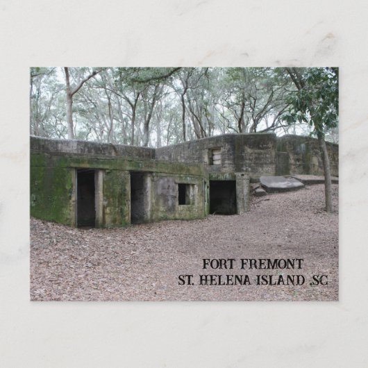 Briefkaart Fort Fremont (Voorkant)