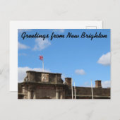 Briefkaart "Fort Perch Rock" (Voorkant / Achterkant)