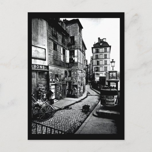 Briefkaart- Fotografie-Eugène Atget 32 Briefkaart (Voorkant)