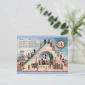 Briefkaart - Freemasoniestructuur (Staand voorkant)