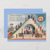 Briefkaart - Freemasoniestructuur (Voorkant / Achterkant)