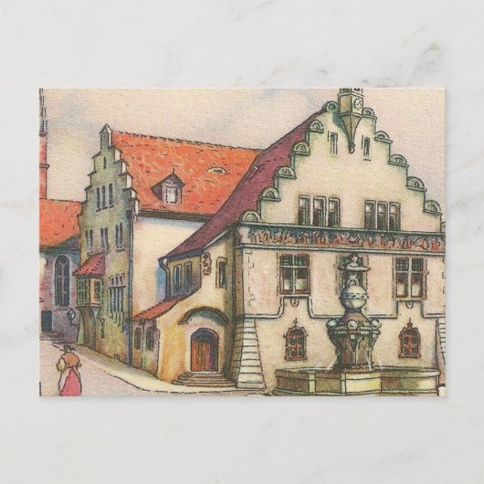 Briefkaart - Friedrichshafen, Duitsland (Voorkant)
