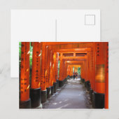 Briefkaart Fushimi Inari Kyoto Japan (Voorkant / Achterkant)