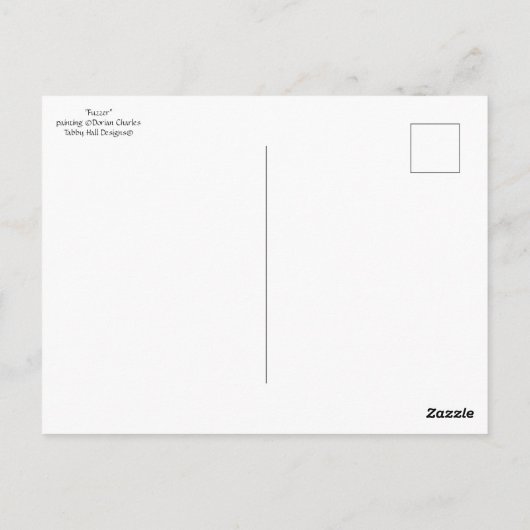 briefkaart "Fuzzer" (Achterkant)