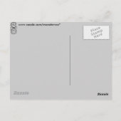 Briefkaart gebogen lijn (Achterkant)