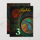 Briefkaart geboortetabel (Voorkant / Achterkant)