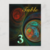 Briefkaart geboortetabel