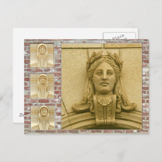 Briefkaart - Gebouwen (Voorkant / Achterkant)