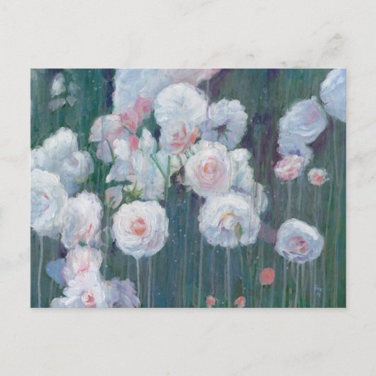 Briefkaart gebroken bloemen (Voorkant)