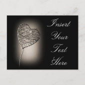 Briefkaart gebroken hart (Voorkant)