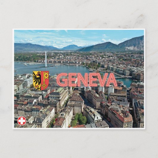Briefkaart Genève - Zwitserland (Voorkant)