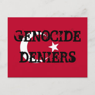 Briefkaart Genocide Deniers
