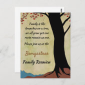 Briefkaart gezinshereniging (Voorkant / Achterkant)
