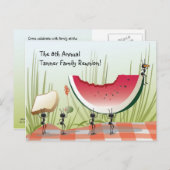 Briefkaart gezinshereniging (Voorkant / Achterkant)