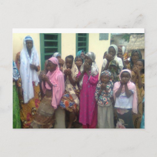 Briefkaart-Ghana Briefkaart (Voorkant)