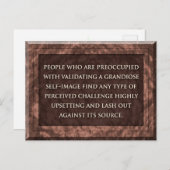 Briefkaart giftige mensen (Voorkant / Achterkant)