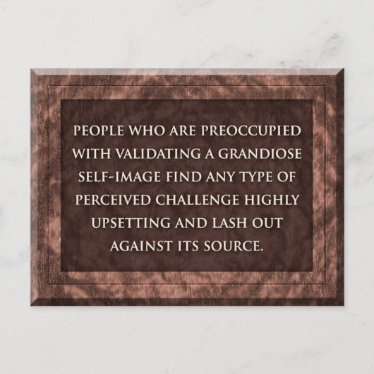 Briefkaart giftige mensen (Voorkant)