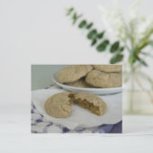 Briefkaart Ginger Cookies Recipe Card (Staand voorkant)