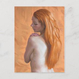 Briefkaart Ginger Girl