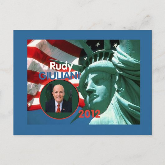 briefkaart Giuliani 2012 (Voorkant)