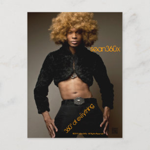 briefkaart GLAM GOLD