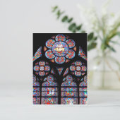 Briefkaart Glas in lood (Staand voorkant)