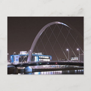 Briefkaart Glasgow Squinty Bridge