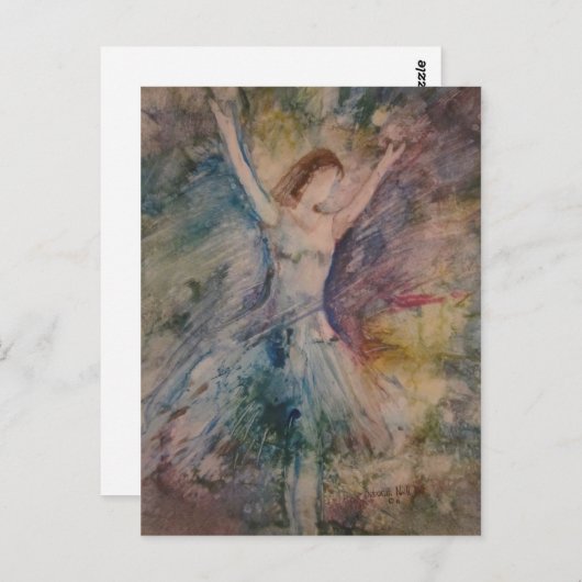 briefkaart "Glory" (Voorkant / Achterkant)