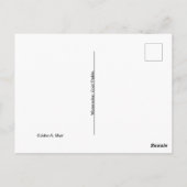 Briefkaart - Goin' Pishin' (Achterkant)