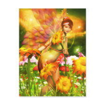 Briefkaart Golden Adornments