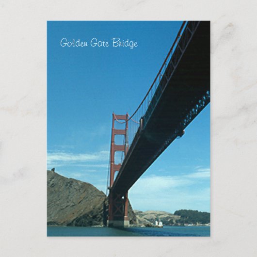 Briefkaart - Golden Gate Bridge (Voorkant)