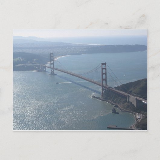 Briefkaart Golden Gate Bridge (Voorkant)