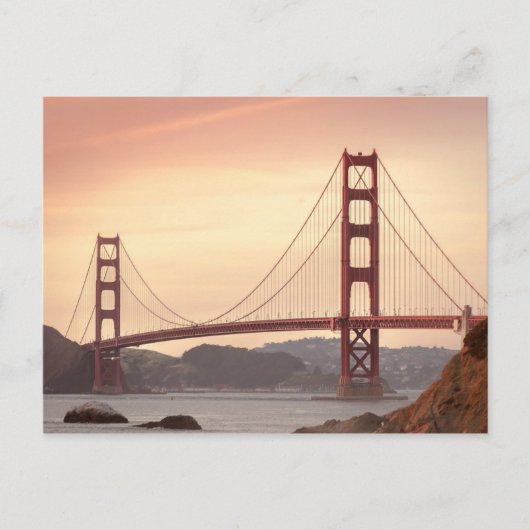 Briefkaart Golden Gate Bridge (Voorkant)