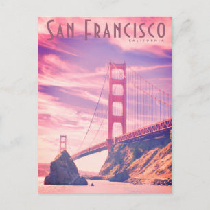  Briefkaart Golden Gate Bridge